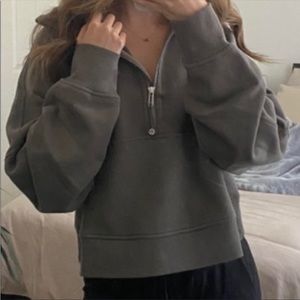 ❤️ Lululemon Scuba Oversized Funnel Neck Half-Zip Rover XS/S